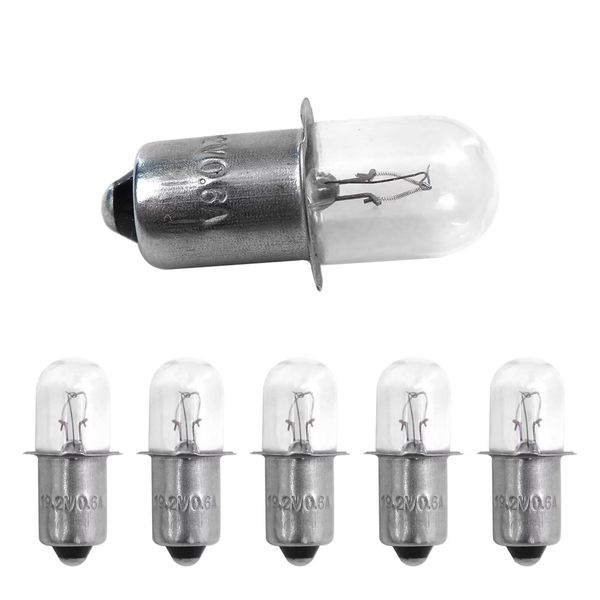 Qblahip Flashlight/Worklight Bulb Replacement 19.2V Flashlight Work Lights Bulb for Craftsman Xenon Bulbs 19.2 Volt - 6Pack