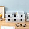 Clear Arts and Crafts Stackable Single Tray, Sewing Supplies Storage Organizer