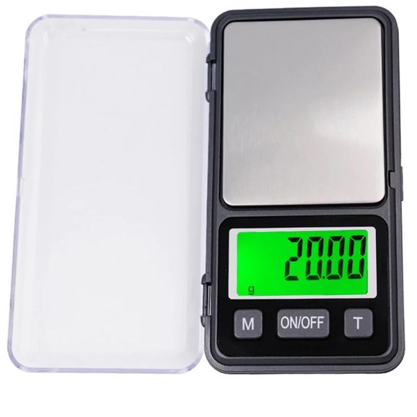 POCKET SCALE | Digital Kitchen Scales, Small Pocket Size Precision Weighing scale (115x61x15mm) 200G Gram Maximum Weight Accurate to 0.01G, Electronic LCD Display, Measuring Tray for House
