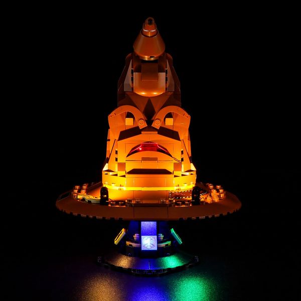 GEAMENT LED Light Kit Compatible with LEGO Talking Sorting Hat - Lighting set for 76429 (Model Set Not Included)