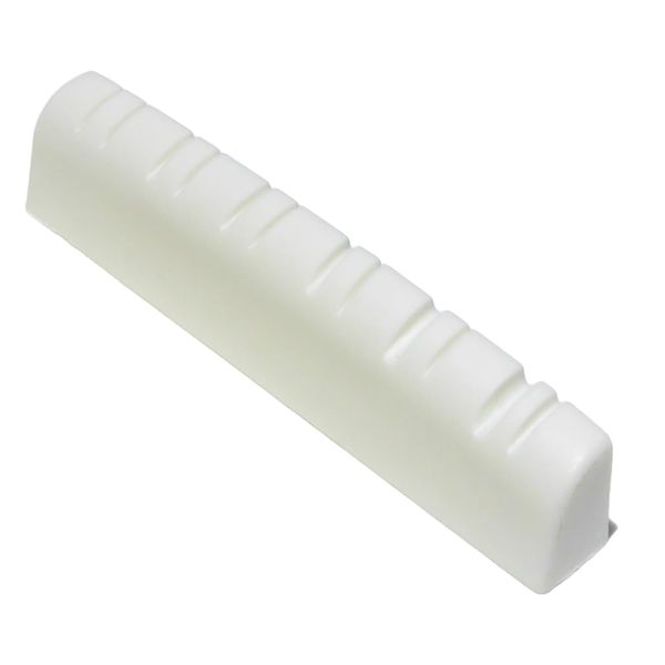 Twelve string guitar top nut 48mm x 6mm White Graphite Compound
