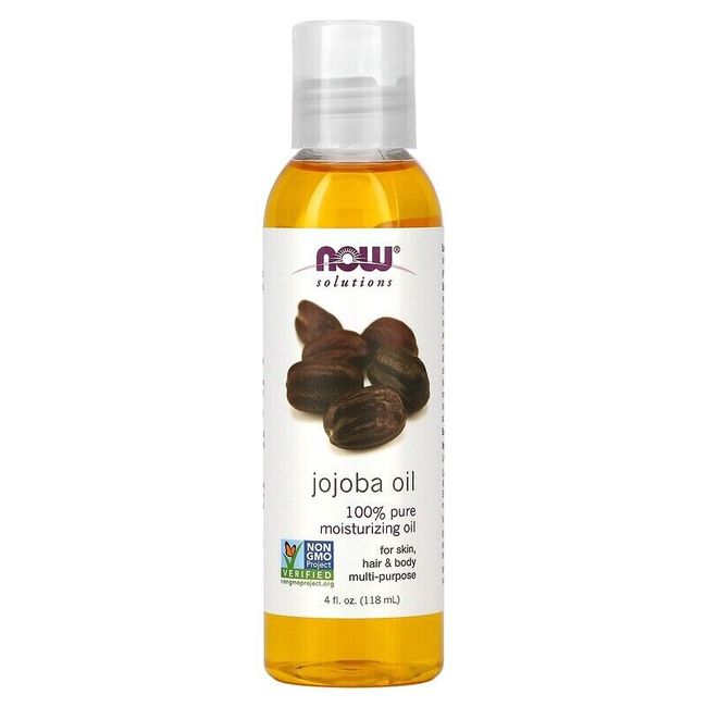 NOW Foods, Solutions, Jojoba Oil, 4 fl oz (118 ml)