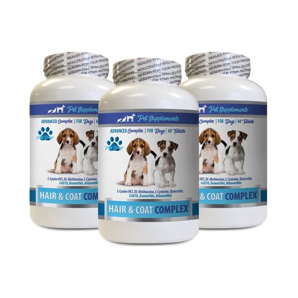 dog skin itch relief - DOGS HAIR AND COAT COMPLEX 3B - dog vitamin e