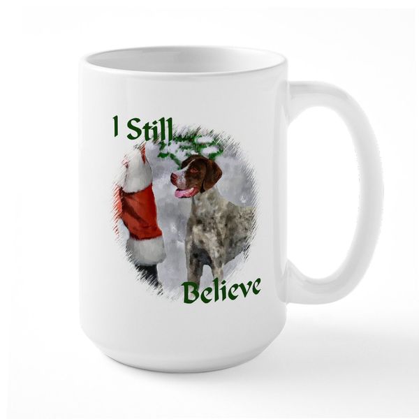 CafePress German Shorthaired Pointe 15 oz (444 ml) Ceramic Coffee Mug