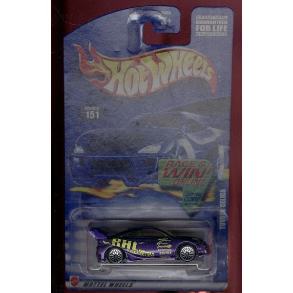 Hot Wheels 2002-151 Toyota Celica 1:64 Scale