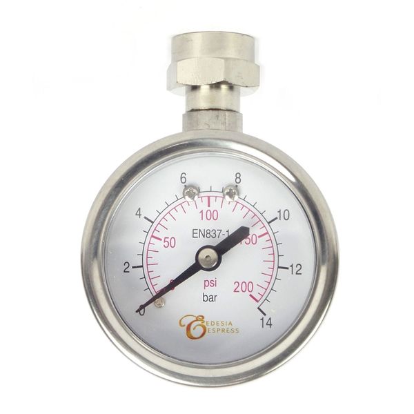 Portafilter Pressure Gauge Tester for Coffee Espresso Machines by EDESIA ESPRESS