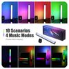 2 Pcs Smart LED Light Bar For TV RGB Color Changing Multi-scene Gaming Backlight