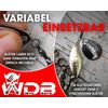 Wild Devil Baits Multi Tail Spinner Bait Artificial Bait Spin Jig Fishing Lure Bass Pike Zander (Fire Tiger, 15 g)