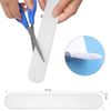 20 Pack Cap & Hat Liners Sweat Pads Sweat Absorbing Sheet Hat Guard Tape, white