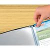 Pentel Recycology DCF442AI Display Book Wing with 20 Pockets - Black