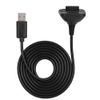 Hakeeta Charging Cable for XBOX 360 Controller XBOX 360 Controller 2 in 1 Cable for XBOX 360 Controller ABS Plastic (Black)
