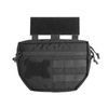 EXCELLENT ELITE SPANKER MOLLE Drop Dump Pouch Admin Pouch Tactical Utility Nylon Pack Tools Pocket(Black)