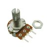 KKHMF 10pcs B50K Top Adjustable Single Turn Knurling Axis Volume Potentiometer 50K Ohm