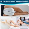 Knee & Leg Pillows Foam Support Pillow for Sleeping for Back Pain