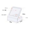 Sumeber Automatic Barcode Scanner Omnidirectional High Speed CCD Desktop QR Mini Barcode Reader with 2M USB Cable for Hands-Free Mobile Payment (SUNMI)