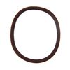 MUJI OFA09A6S Hair Rubber Ring, Thick, Brown