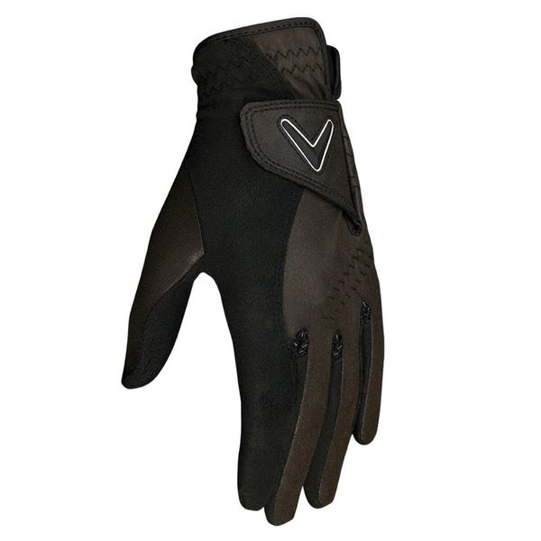 CALLAWAY Men's Gloves Opti Grip (1 Pair), Black, Small
