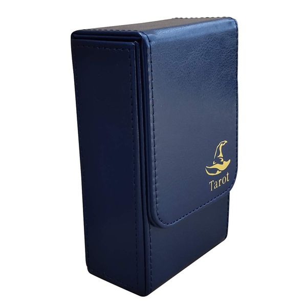 Copeflap Tarot Card Case Tarot Card Case Storage Box Tarot Card Box (Blue)