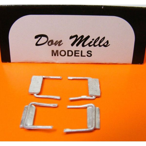(2)West Coast Mirror Set For COE 1/48th Scale Trucks By Don Mills Models