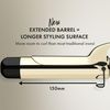 HOT TOOLS 24K GOLD EXTENDED BARREL SPRING CURLING IRON - 1.5"