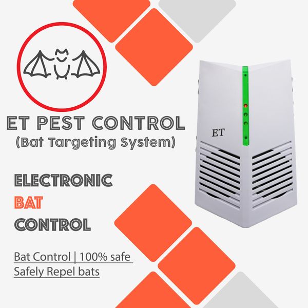 ET Pest Control (Bat Targeting System) | Bat Control |  Safely Repel bats