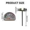 Oven Thermometer, Oven Thermometer for Oven, Oven for Omnia Thermometer, Roasting Thermometer, Oven, Stainless Steel Food Thermometer, for Baking and Grilling, Cooking, Oven, Safe, Kitchen Thermometer