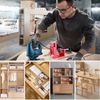 24x Pocket Hole Jig Drill Guide Master Kit Carpenter Joinery System Woodworking