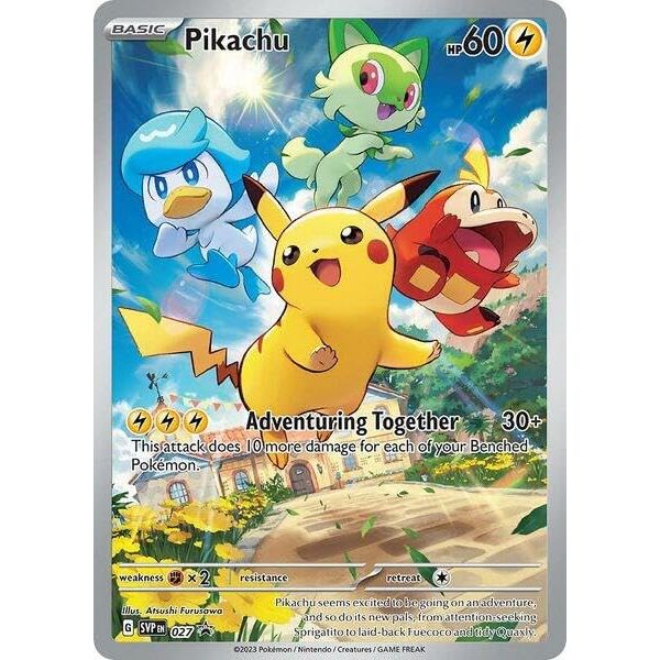 Pikachu - SVP027 - SVP Black Star Promos