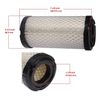 Inner Outer Air Filter for John Deere 2210 2500 2653 4010 4100 4110 4115 Filter