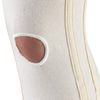 CHAMPION Knee Brace Flexible Stays Knit Elastic, White, Medium