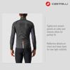 Castelli Herren Squadra Stretch JKT Jacket, Light Black/Dark Gray, L