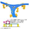 Takara Tomy 932888 Plarail R-30 Triangle Point Rail