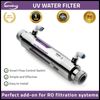 iSpring Ultraviolet Light UV Water Purifier Whole House Filter Smart Flow Switch