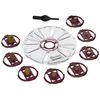 Milescraft 1201 Base Plate/Bushing Set for Routers