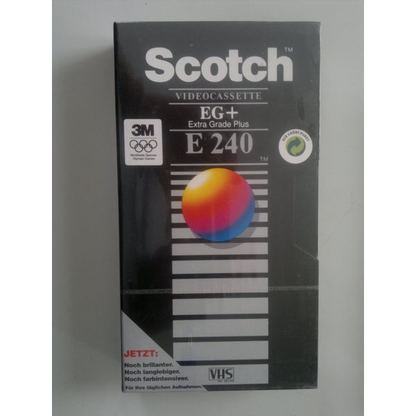 Scotch E240 EG+ Blank Tapes