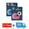 Tape Dispenser and Tape, Pink & Blue Asst
