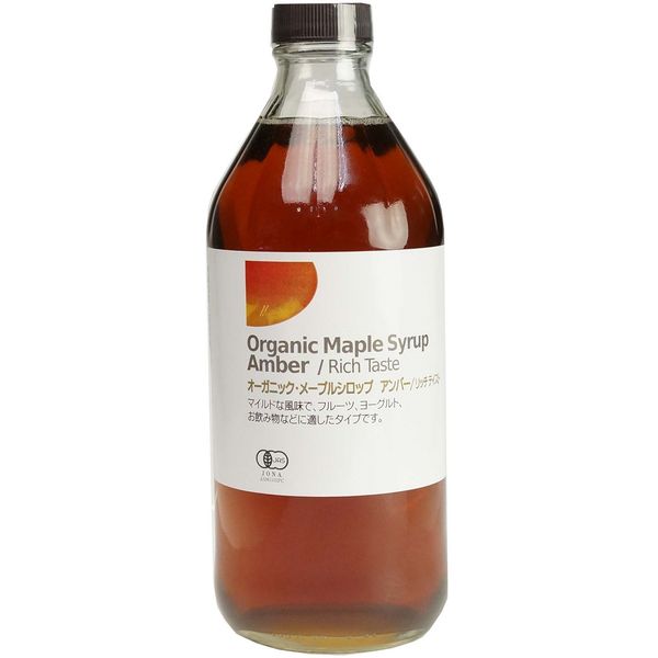 Natural Kitchen Organic Maple Syrup Amber/Rich Taste, 16.5 fl oz (475 ml) 1818