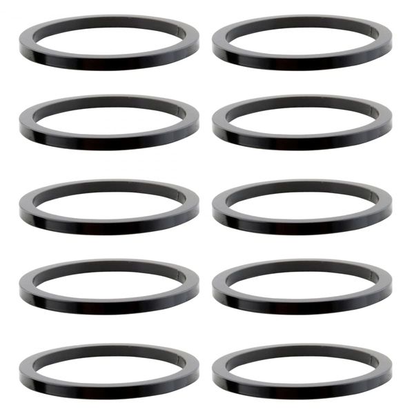 Origin8 Headset Spacers, 2mm x 1", Black