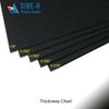 Kydex-T Plastic Sheet - 0.080" Thick - Black - 12"x24" - Vacuum Forming