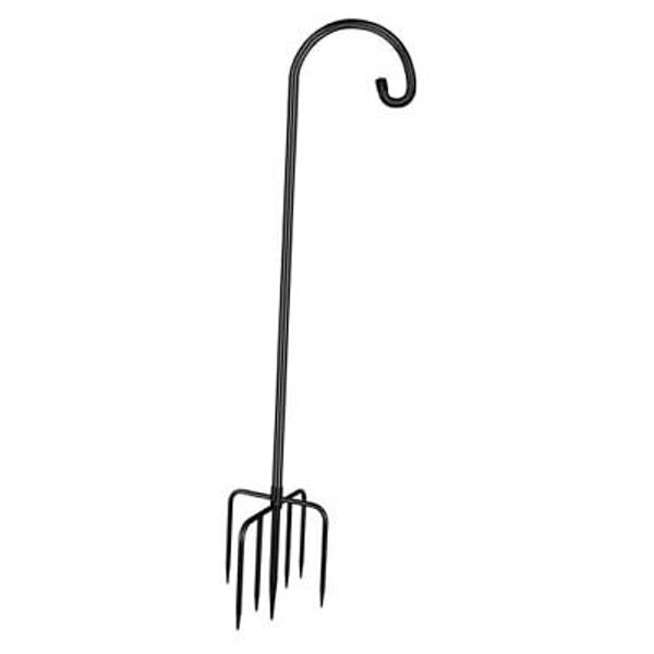 Adjustable Shepherds Hooks for Outdoor Bird Feeder Pole with 7 92 Inch 1