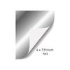 Pink Shiny Candy Bar Wrapper Foil Sheets for over wrapping chocolate bars - 40 Sheets