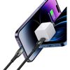 Baseus Glimmer Series Quick Charge Type C to Lightning Data Cable (20W - 2m) - Black