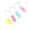 PEEPS BUNNY STRING LIGHTS 10 WHITE LED LIGHTS NEW EASTER DECOR COLLECTABLE TREE