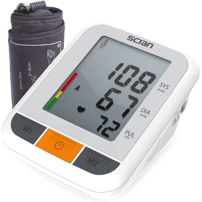 SCIAN Blood Pressure Monitor Automatic Upper Arm Digital BP Cuff Pulse Machine