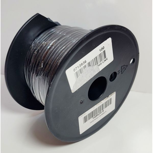 Black Ground Electrical Primary Copper Wire 16 Gauge 100FT New Spool #1 Copper