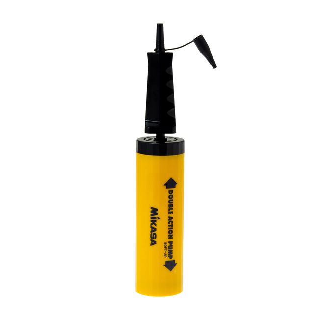 MIKASA SOFT-AP Y Manual Air Pump Hand Pump for Vinyl Balls, Yellow