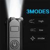 2 Pack Super-Bright LED Tactical Military LED Flashlight Torch 3 Modes Zoomable.