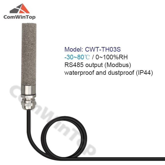 Temperature Humidity Transmitter with RS485 Output with Cable Probe