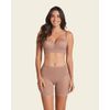 Leonisa Truly Invisible Control Short Brown