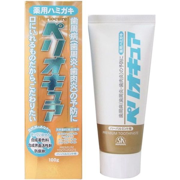 SK Medicated Toothpaste, Pericure, 3.5 oz (100 g) x 4 Packs